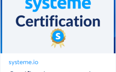 La Certification systeme.io